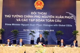  WEF ASEAN 2018: PM holds dialogue with global corporation leaders 