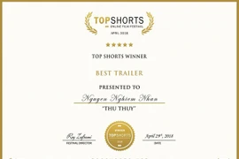 Vietnamese wins Top Shorts film awards 