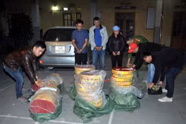 Firecracker smugglers feel heat as Tet nears