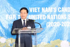 Deputy PM calls for support to UN Security member candidacy, meets foreign officials