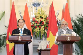 President Tran Dai Quang concludes India, Bangladesh visits 