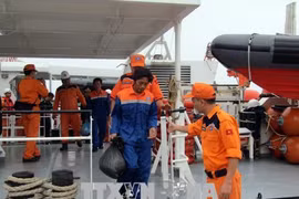 Vietnamese sailors on Malaysian sunk ship rescued