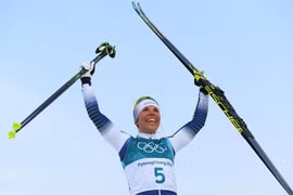 Swedish cross-country skier wins PyeongChang 2018’s first gold medal 