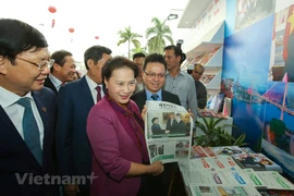 Top legislator visits National Press Festival 2018