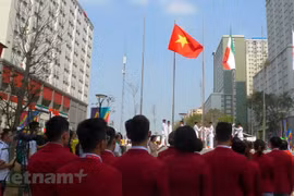 Vietnamese flag flies at ASIAD 18