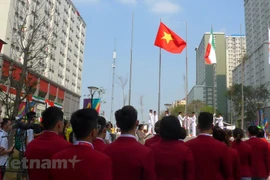 Vietnamese flag flies at ASIAD 18