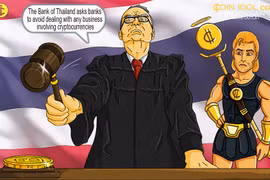 Thailand bans banks from dealing with cryptocurrencies