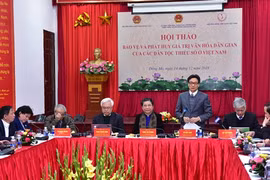 Preservation of ethnic minorities’ culture – an urgent task: workshop