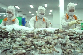 Australian delegation examines shrimp processing chain in Vietnam