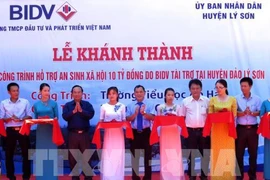Social welfare facilities put into use on Ly Son island