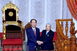 President meets Speaker of Japan’s House of Councillors