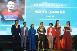 Vietnamese outstanding footballers in 2018 honoured