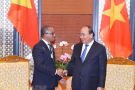 WEF ASEAN 2018: PM receives Timor-Leste Foreign Minister