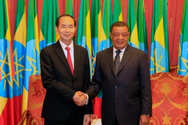 Presidents of Vietnam, Ethiopia hold talks