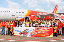 VietJet receives first A321neo aircraft