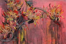 Artist wants to preserve poonah paper