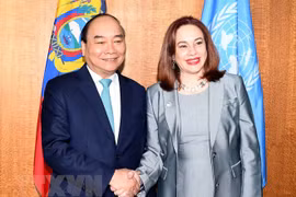Prime Minister Nguyen Xuan Phuc meets with UN leaders 