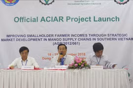 Australian project helps improve mango famers’ income