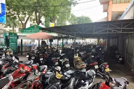 Downtown HCM City parking lots overloaded