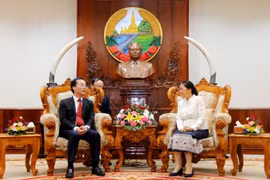 Top Lao legislator lauds construction progress of NA House