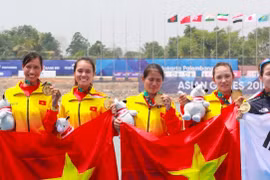 ASIAD 2018: Rowers win first gold medal for Vietnam