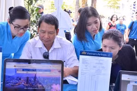 Vietnam Airlines allows payment by QR code