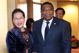 NA Chairwoman works with IPU Secretary General in Geneva