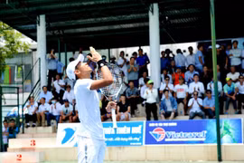 Vietnam’s top tennis player enters F1 Futures semi-finals
