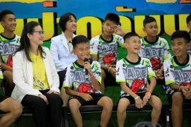 Thailand: Thank-you event for all involved in Tham Luang Cave rescue