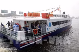 High-speed boat service opens on HCM City-Can Gio-Vung Tau route