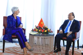 PM Nguyen Xuan Phuc meets IMF Managing Director in Bali