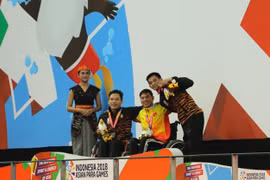 Swimmer Tung breaks another record at Asian Para Games