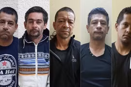 Five Colombian men imprisoned for property theft