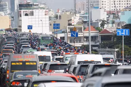 HCM City steps up patrols to reduce traffic congestions 