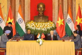 Vietnam, India issue joint statement 