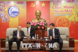 Cambodian religions ministry’s delegation visits Binh Duong