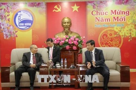 Cambodian religions ministry’s delegation visits Binh Duong
