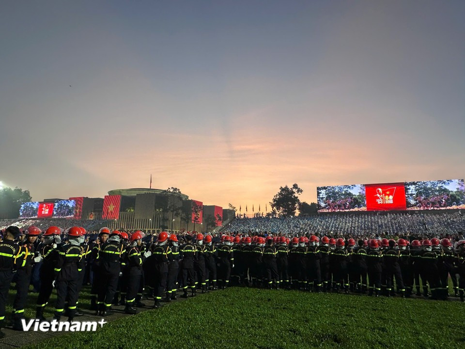 Forces are ready for parade marking the 80th anniversary of National Day (Photo: VNA)