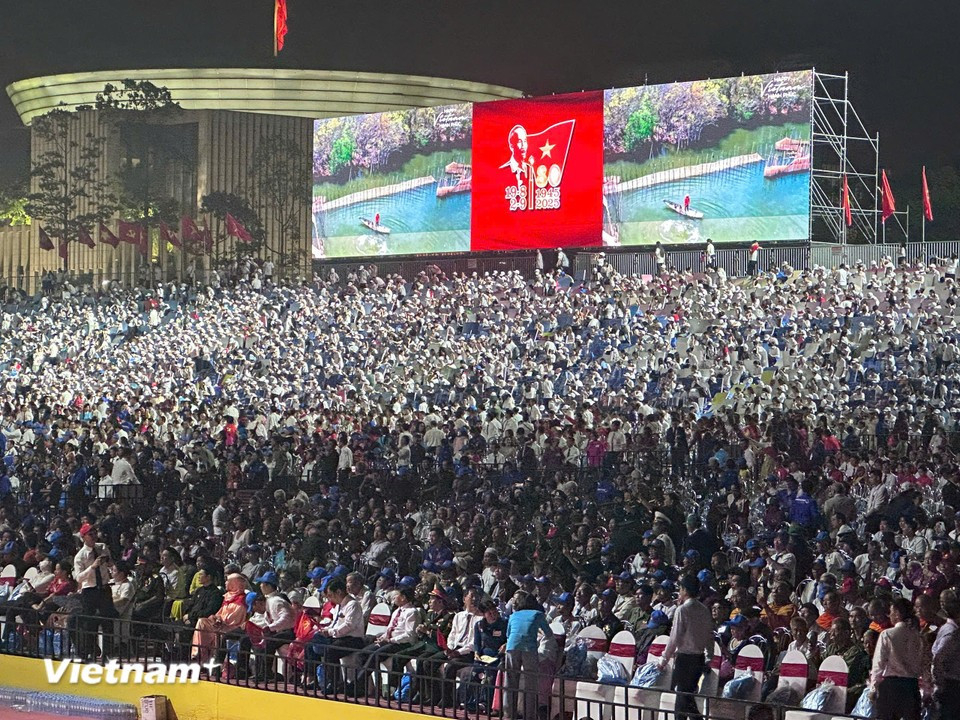 At Ba Dinh Square (Photo: VNA)