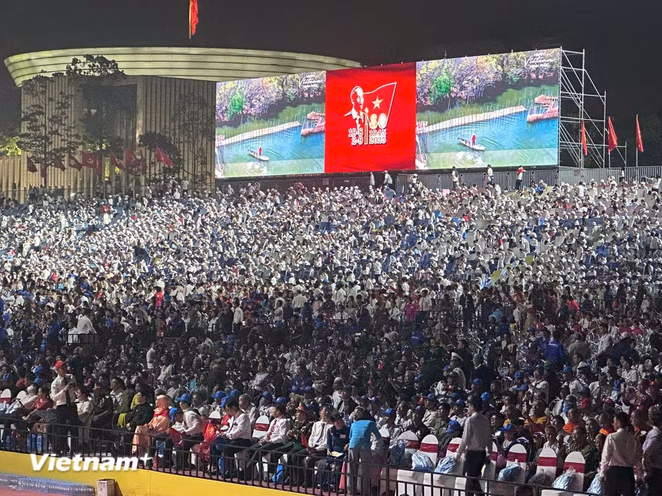 At Ba Dinh Square (Photo: VNA)