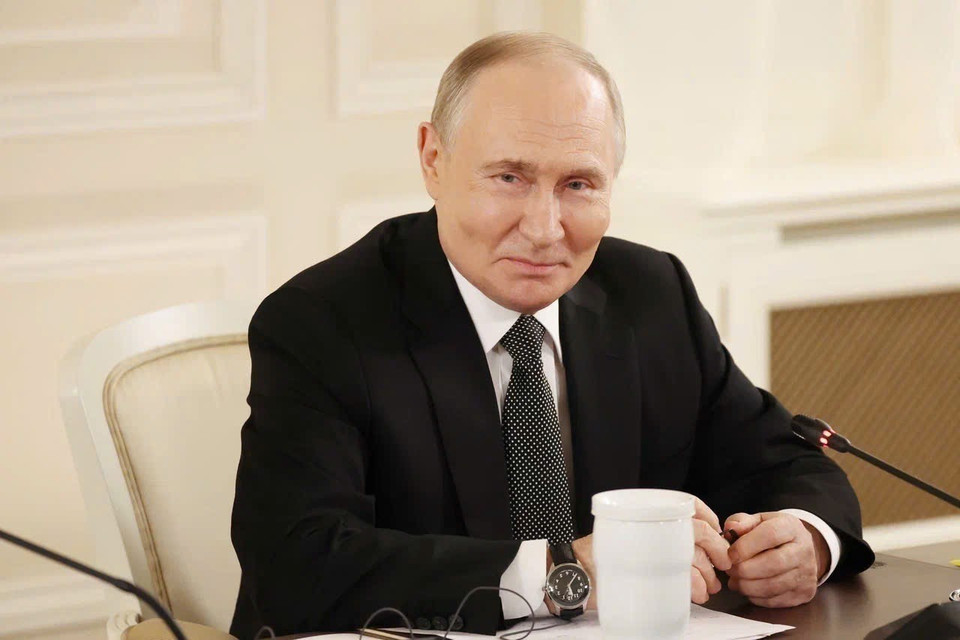 Russian President Vladimir Putin at the meeting with OANA delegation heads and representatives of major global media outlets. (Photo: VNA)