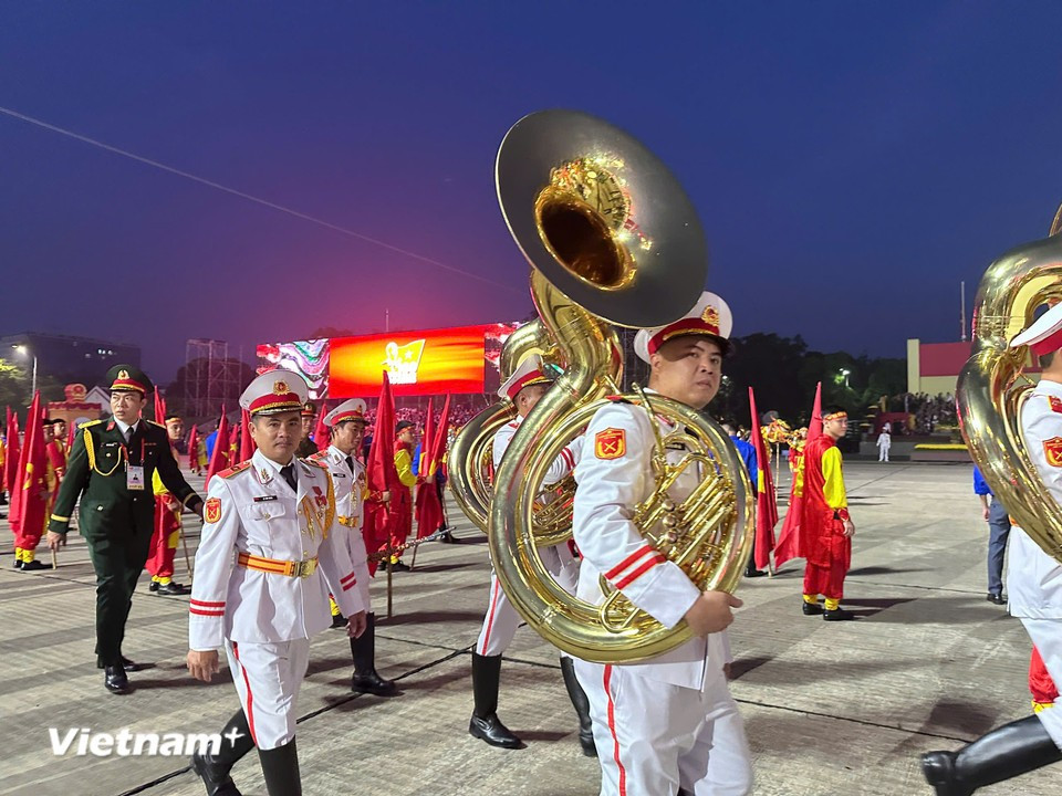 Forces are ready for parade marking the 80th anniversary of National Day (Photo: VNA)