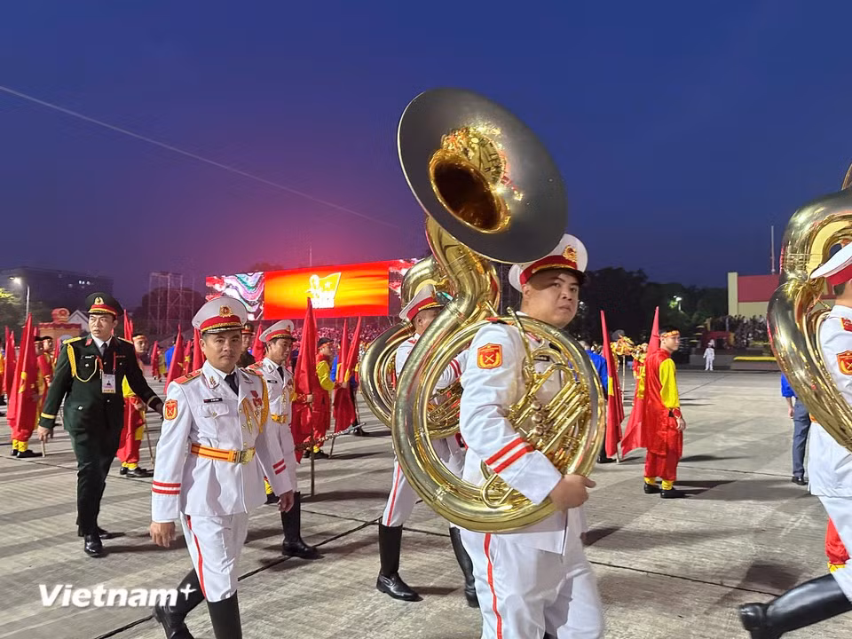 Forces are ready for parade marking the 80th anniversary of National Day (Photo: VNA)