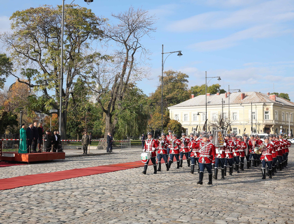 An overview of the welcoming ceremony for Party General Secretary To Lam and his spouse (Photo: VNA)