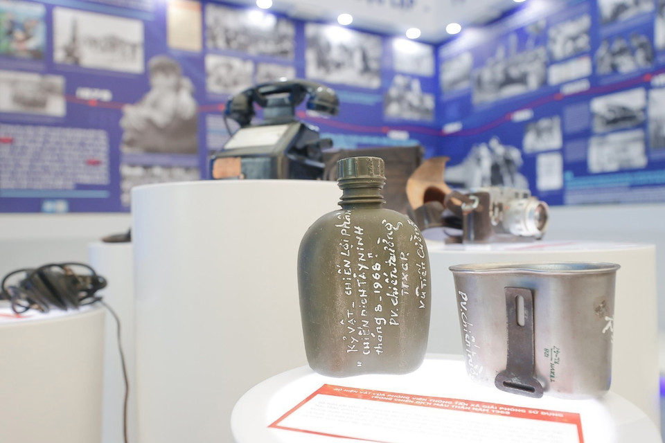 Exhibits at VNA booth at the exhibition. (Photo: VNA)