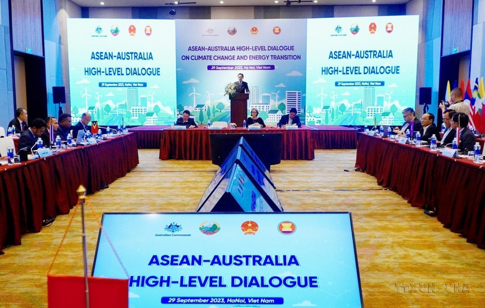 ASEAN–Australia High-Level Dialogue on Climate Change and Energy Transition (Hanoi, September 29, 2023). (Photo: VNA)