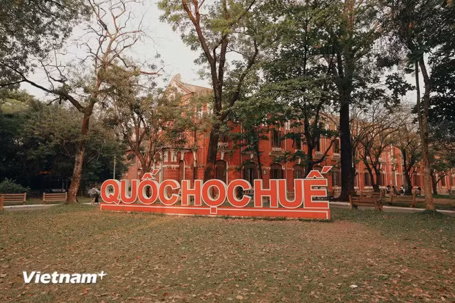 For over 120 years, the school has remained a familiar stop for both locals and tourists exploring the city. (Photo: Vietnam+)