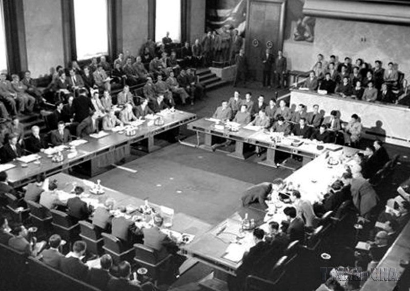 The Geneva Agreement on Indochina, signed on July 21, 1954, marked a major victory for Vietnam and reflected a strategy of achieving gains step by step in the national liberation struggle. (Photo: VNA)