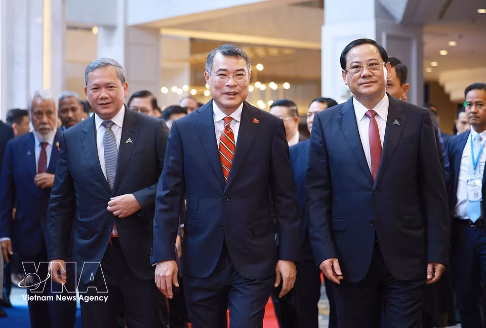 Prime Minister Le Minh Hung joins regional leaders at the opening session of the ASEAN Future Forum 2026 in Hanoi. (Photo: VNA)
