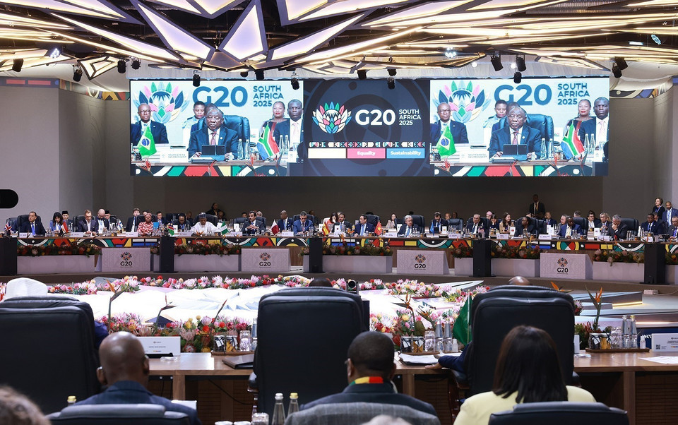 Plenary session of the G20 Summit. (Photo: VNA)